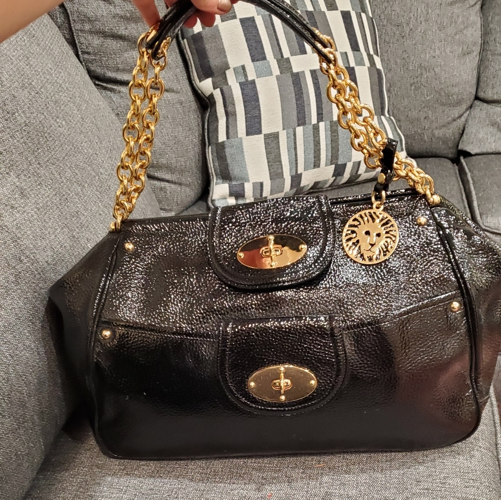 Anne Klein New York Leather Handbag
